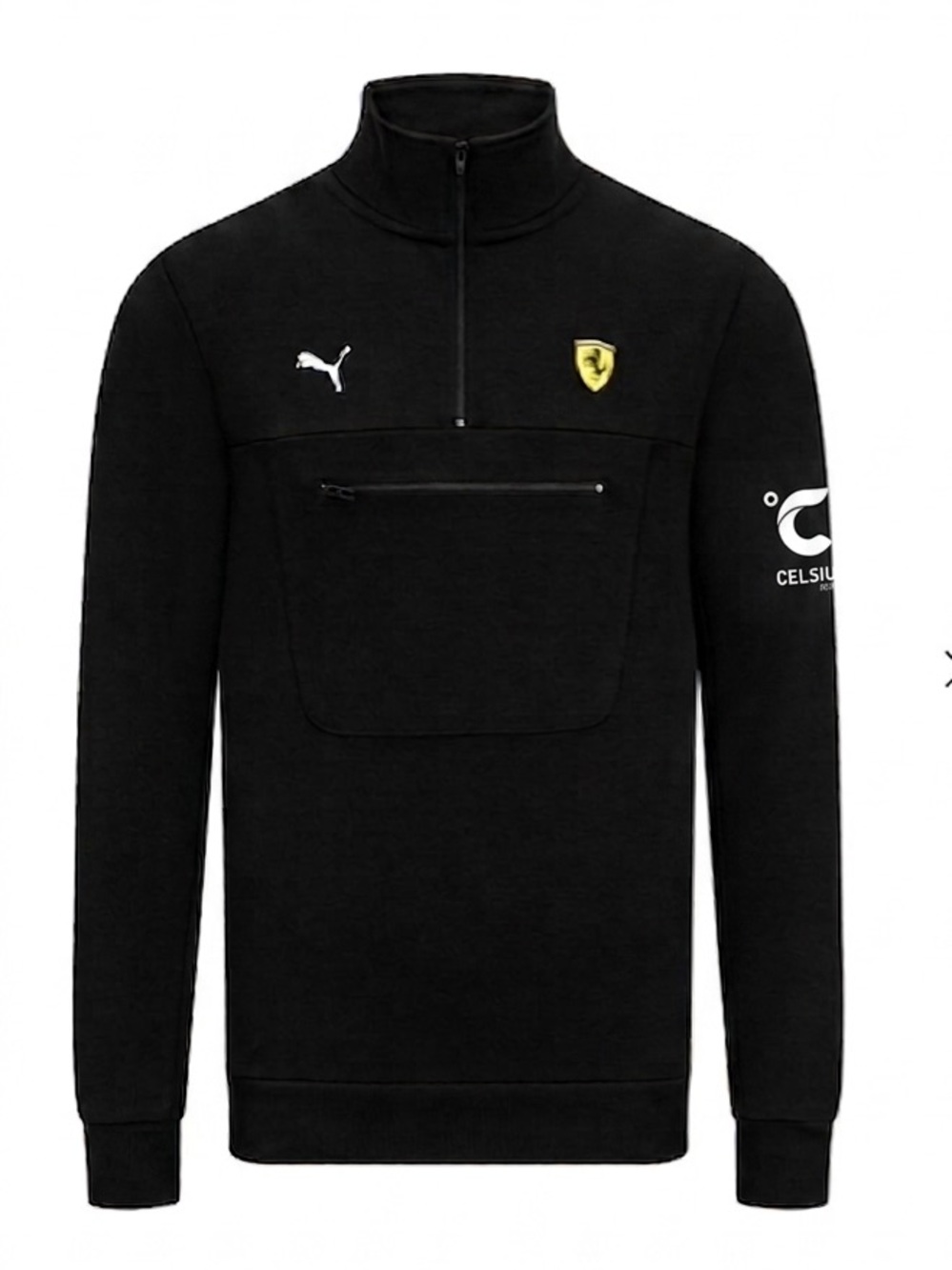 Scuderia Ferrari F1 Men's Puma 1/4 Zip Sweater